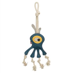 Trixie Monster Leer Met Touw 47 cm