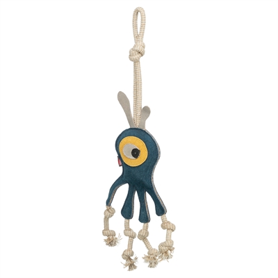 Trixie Monster Leer Met Touw 47 cm