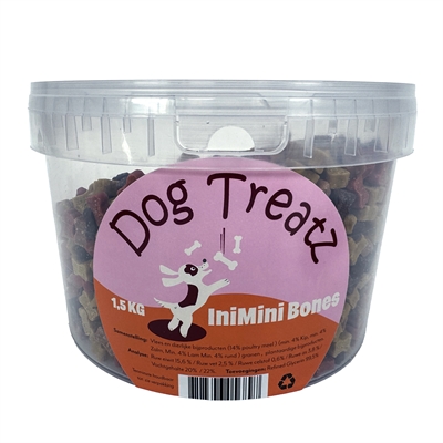 Dog Treatz Inimini Bones 1.5 kg