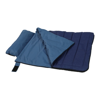 Zolux Bivouak Hondendeken / Slaapzak 2in1 Blauw 95x60-120 cm