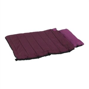 Zolux Bivouak Hondendeken / Slaapzak 2in1 Rood 95x60-120 cm