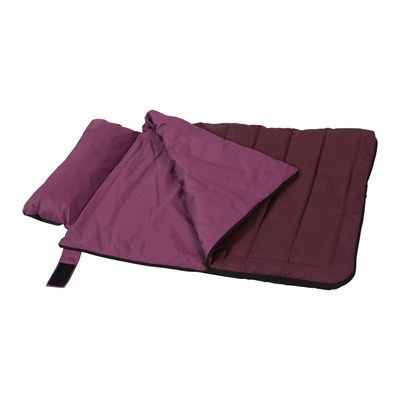 Zolux Bivouak Hondendeken / Slaapzak 2in1 Rood 95x60-120 cm