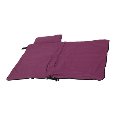 Zolux Bivouak Hondendeken / Slaapzak 2in1 Rood 95x60-120 cm