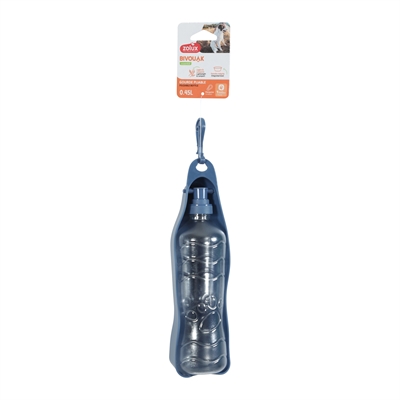 Zolux Bvk Inklapbare Waterfles Blauw 450 ml
