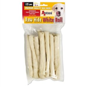 Antos Rawhide White Roll 15 st