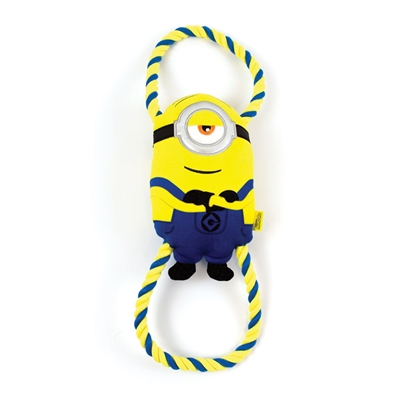 Minions Pluche Minion Stuart Aan Flostouw 46x14x7cm