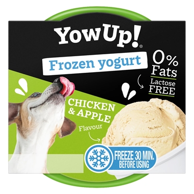 Yowup! Frozen Yoghurt Chicken / Apple 110 gr