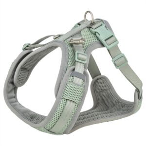 Trixie Hondentuig Premium Flexmesh Brede Borst Saliegroen XS-S 40-57x1.5 cm