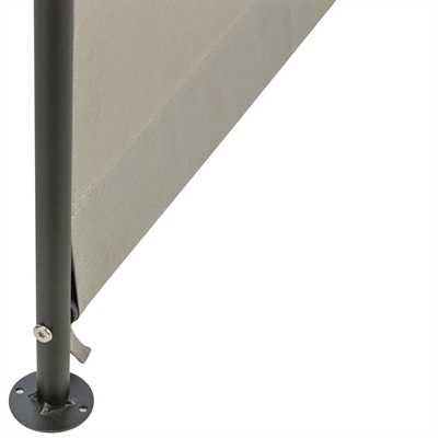 Trixie Overkapping Voor Hondenstretcher Beige / Zwart 90x70x85 cm