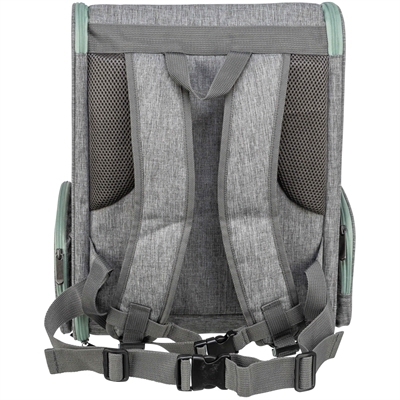 Trixie Hondentas Rugtas Chloe Lichtgrijs 39x27x43 cm