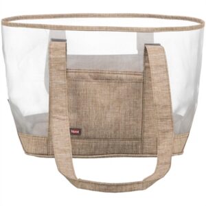 Trixie Hondentas Mary Transparant / Zand 53x20x30 cm