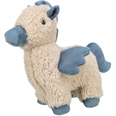 Trixie BE Eco Pegasus Gerecycled Pluche Wit / Blauw 26 cm 3 st