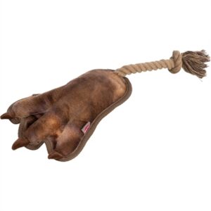 Trixie Dierenpoot Met Touw Bruin 35 cm 3 st