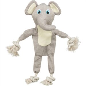 Trixie Olifant Met Touw Lijf 42 cm 3 st