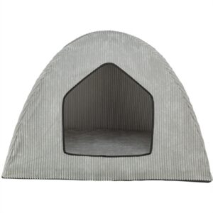 Trixie Hondenmand Tent Jonna Vital Ribstof Lichtgrijs 75x55x55 cm