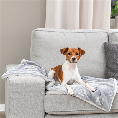 Trixie Hondendeken Jimmy Soft Lichtgrijs 100x70 cm
