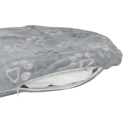 Trixie Hondenkussen Jimmy Soft Ovaal Lichtgrijs 44x31 cm