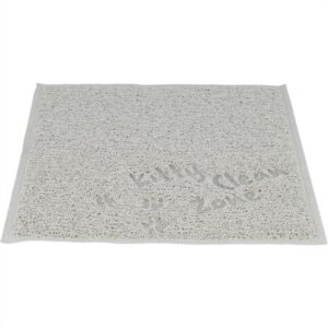 Trixie Kattenbakmat PVC Lichtgrijs 45x37 cm