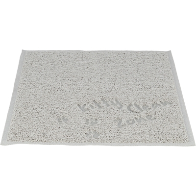 Trixie Kattenbakmat PVC Lichtgrijs 45x37 cm