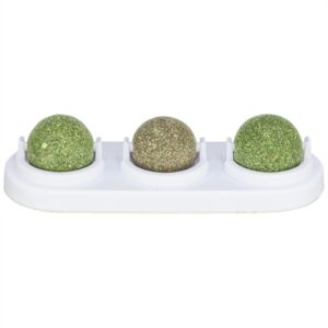 Trixie Speelballen Matatabi En Catnip Met Houder 5 cm