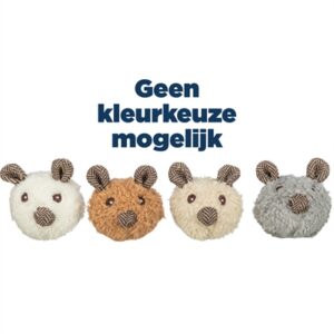 Trixie Beer Met Catnip Pluche Assorti 8 cm