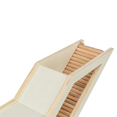 Trixie Observatiebox Muis / Hamster Met Tunnel Onbehandeld Hout 36x17 cm