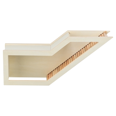 Trixie Observatiebox Muis / Hamster Met Tunnel Onbehandeld Hout 36x17 cm