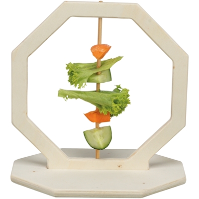 Trixie Voerring Onbehandeld Hout 17x17x12 cm
