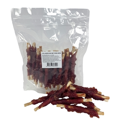 I Am Twisted Stick Collageen Bar Met Eend 400 gr