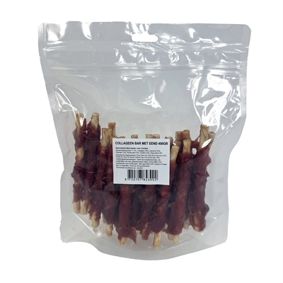 I Am Twisted Stick Collageen Bar Met Eend 400 gr