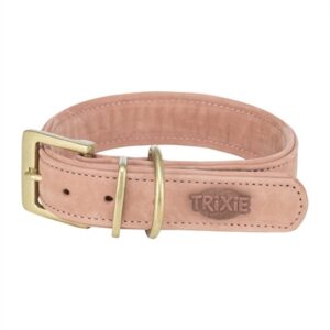 Trixie Halsband Hond Pure Leer Roze XS 25-31x2.5 cm