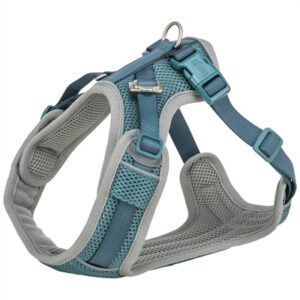 Trixie Hondentuig Premium Flexmesh Brede Borst Petrol XS-S 40-57x1.5 cm