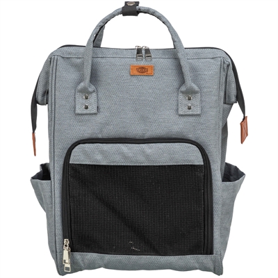 Trixie Hondentas Rugtas Ava Grijs 32x20x44 cm