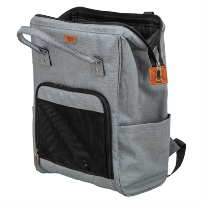 Trixie Hondentas Rugtas Ava Grijs 32x20x44 cm