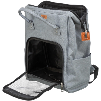 Trixie Hondentas Rugtas Ava Grijs 32x20x44 cm