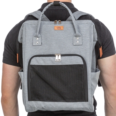 Trixie Hondentas Rugtas Ava Grijs 32x20x44 cm