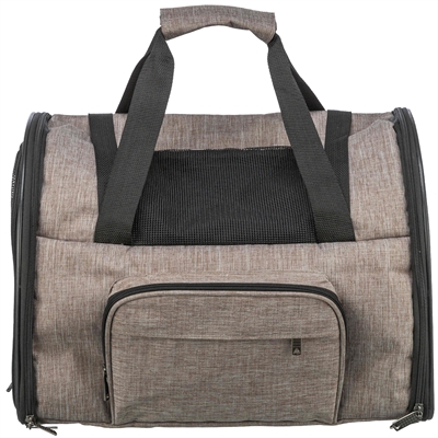 Trixie Hondentas Rugtas Shiva Bruin / Beige 41x21x30 cm