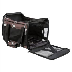 Trixie Hondentas Adrina Met Print Bruin 42x26x27 cm