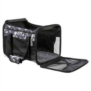 Trixie Hondentas Adrina Met Print Zwart 42x26x27 cm