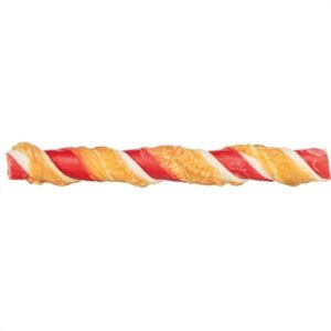 Trixie Denta Fun Barbecue Roll Met Kippenborst 17 cm 45 gr 50 st