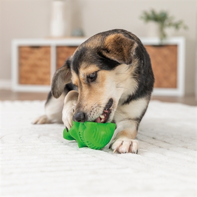 Trixie Snack Krokodil Natuurrubber Groen 18 cm 2 st