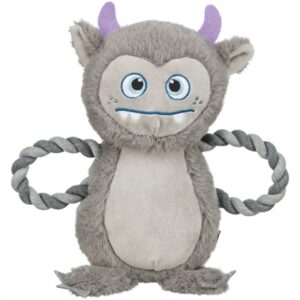 Trixie BE Eco Monster Gerecycled Pluche Grijs 33 cm