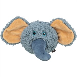 Trixie BE Eco Olifanten Kop Gerecycled Pluche 12 cm 3 st