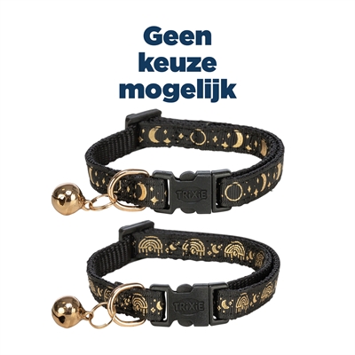 Trixie Halsband Kat Met Print Assorti 4 st