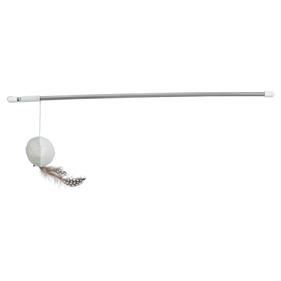 Trixie Kattenhengel Bal Met Veren Met Catnip 46 cm