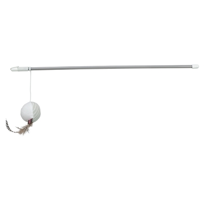 Trixie Kattenhengel Bal Met Veren Met Catnip 46 cm