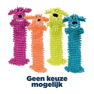 Multipet Loofa Floppy Moppy Lightweight Zonder Vulling Assorti Jumbo 45.5 cm