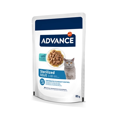 Advance Cat Sterilized Codfish 12x85 gr