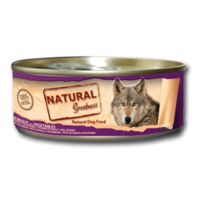 Natural Greatness Chicken / Vegetables 156 gr