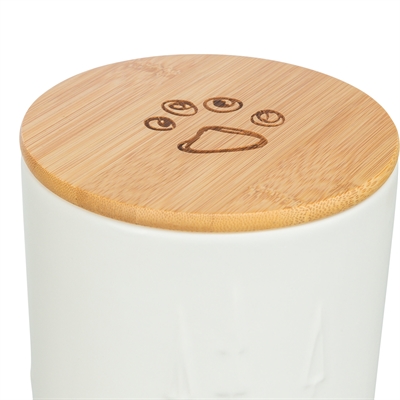 Trixie Snackpot Keramiek Wit 13x13x19 cm